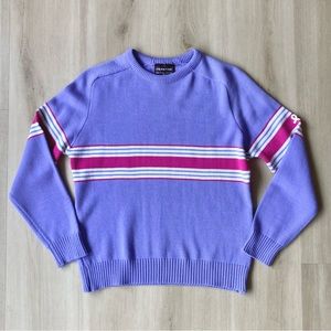 Vintage Pure Virgin Wool Ski Sweater by Demetre size M